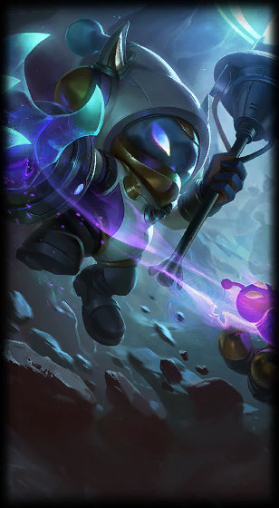 Astronaut Veigar loading screen art