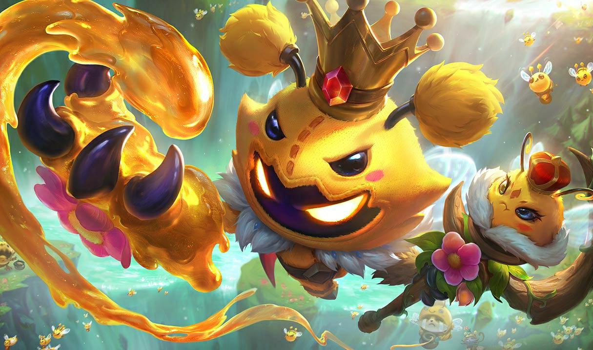 King Beegar (Veigar) splash art