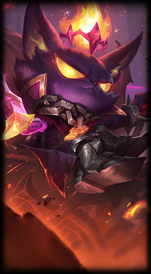 Prestige Magma Chamber Veigar loading screen art