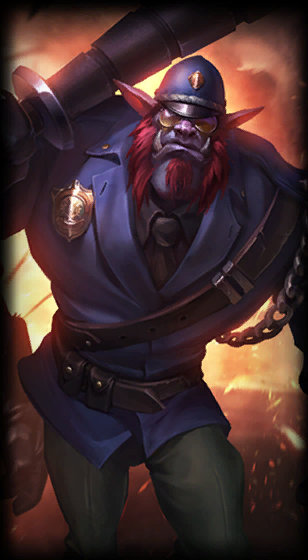 Constable Trundle loading screen art
