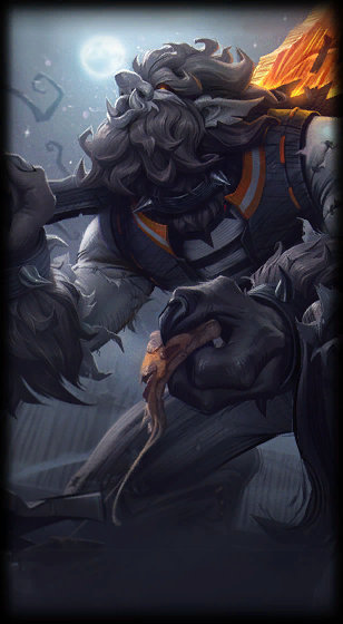 Fright Night Trundle loading screen art