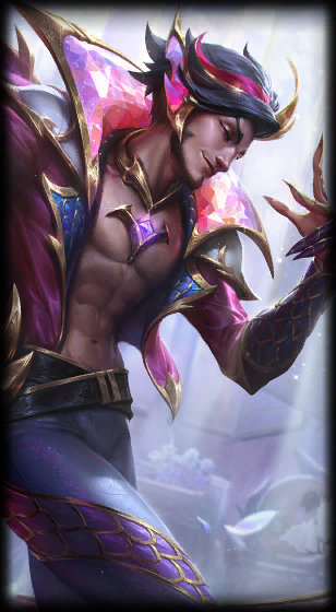 Prestige Dragonmancer Rakan loading screen art