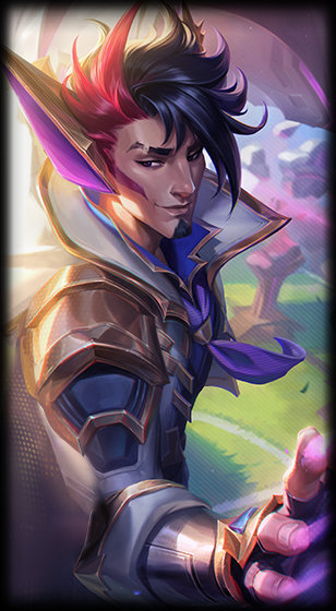 Battle Academia Rakan loading screen art