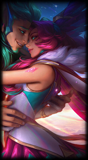 Redeemed Star Guardian Xayah splash art