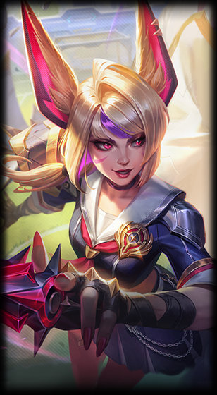 Battle Academia Xayah loading screen art