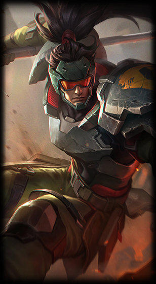 Commando Xin Zhao loading screen art