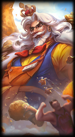 Fried Chicken King Swain loading screen art