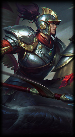 Winged Hussar Xin Zhao loading screen art