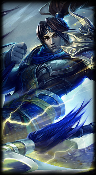 Warring Kingdoms Xin Zhao loading screen art