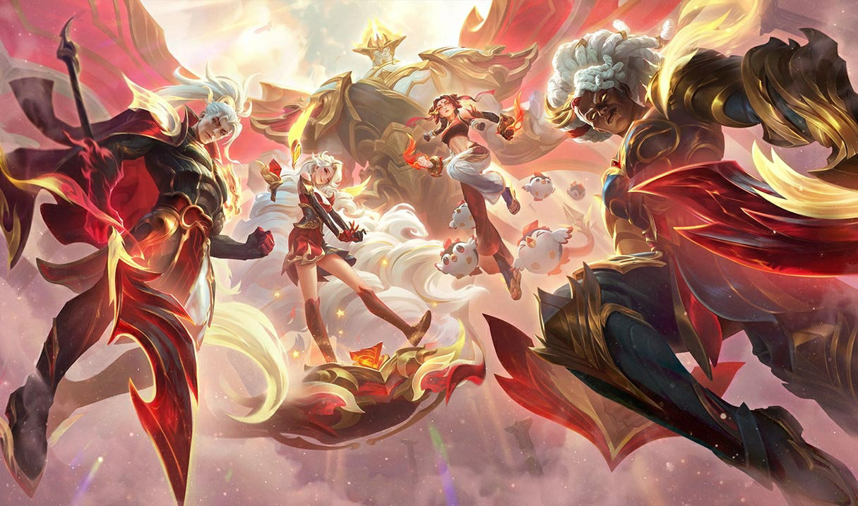 T1 Xin Zhao splash art