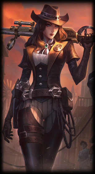 Sheriff Caitlyn loading screen art