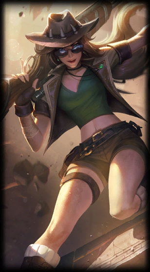 Safari Caitlyn loading screen art