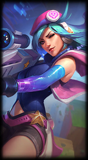 Arcade Caitlyn loading screen art
