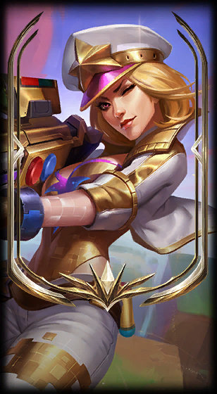 Prestige Arcade Caitlyn loading screen art