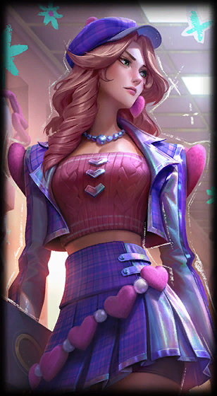 Heartthrob Caitlyn loading screen art