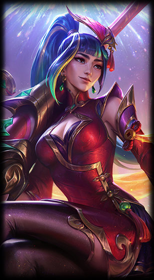 Firecracker Caitlyn loading screen art