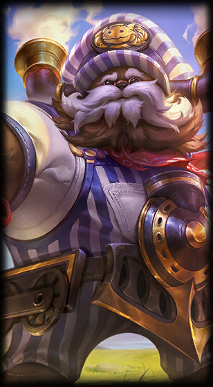 Choo-Choo Ornn loading screen art