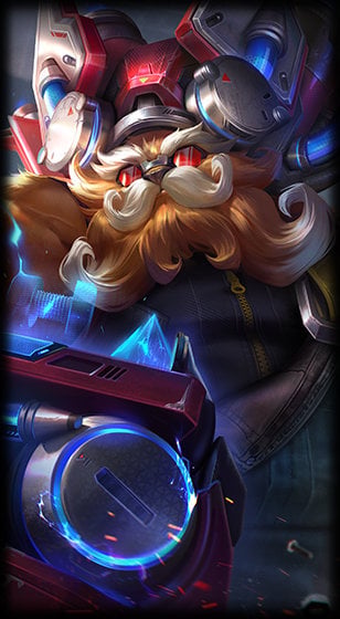 Aegis Frame Ornn loading screen art