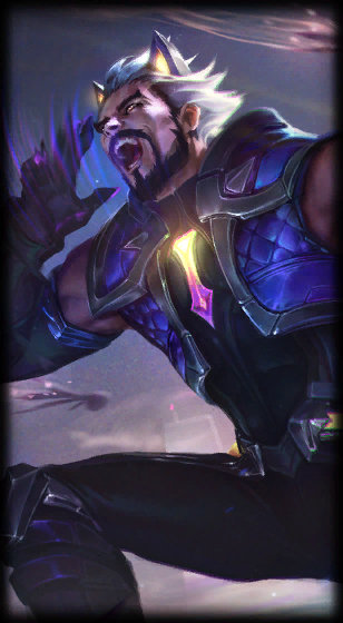 Battle Wolf Sylas loading screen art