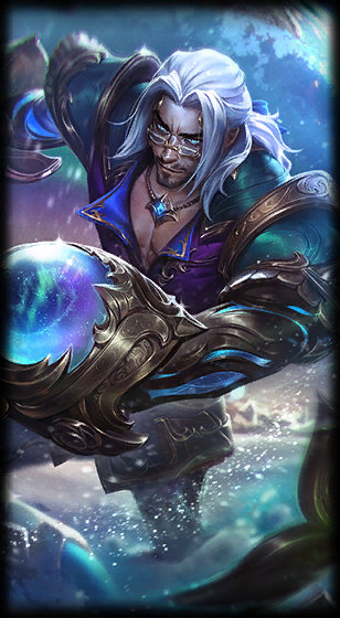 Winterblessed Sylas loading screen art