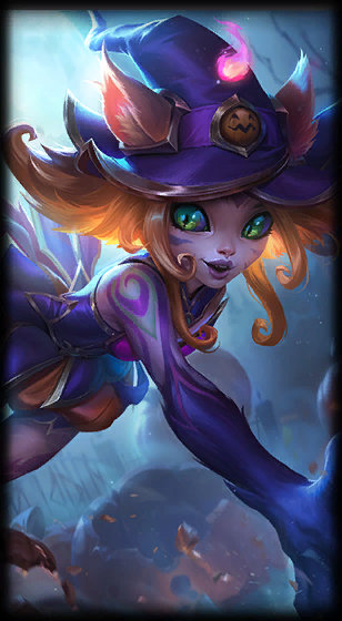 Bewitching Neeko loading screen art