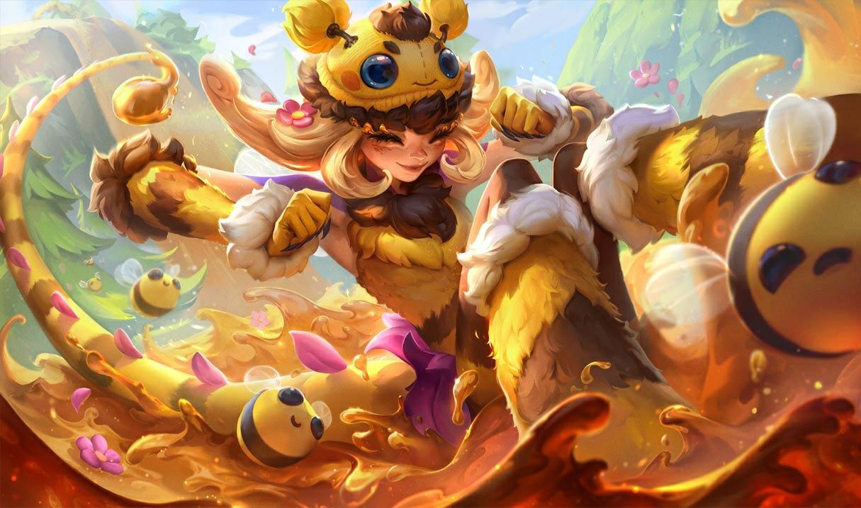 Beeko (Neeko) splash art
