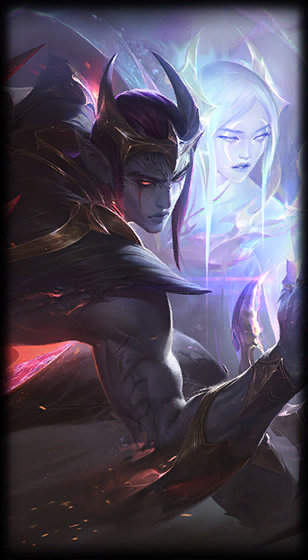 Nightbringer Aphelios loading screen art