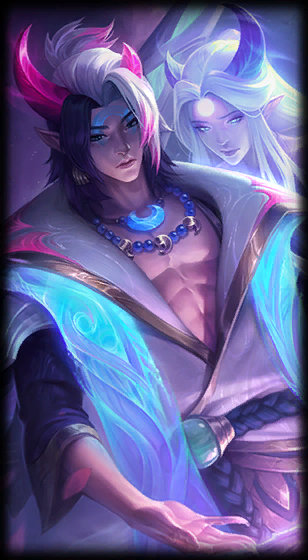 Spirit Blossom Aphelios splash art