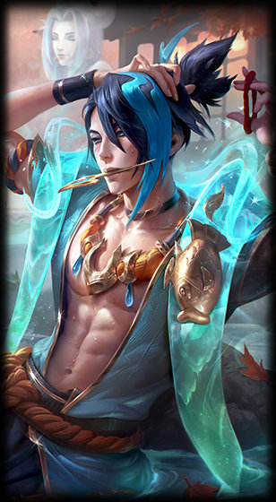 Prestige Spirit Blossom Springs Aphelios splash art