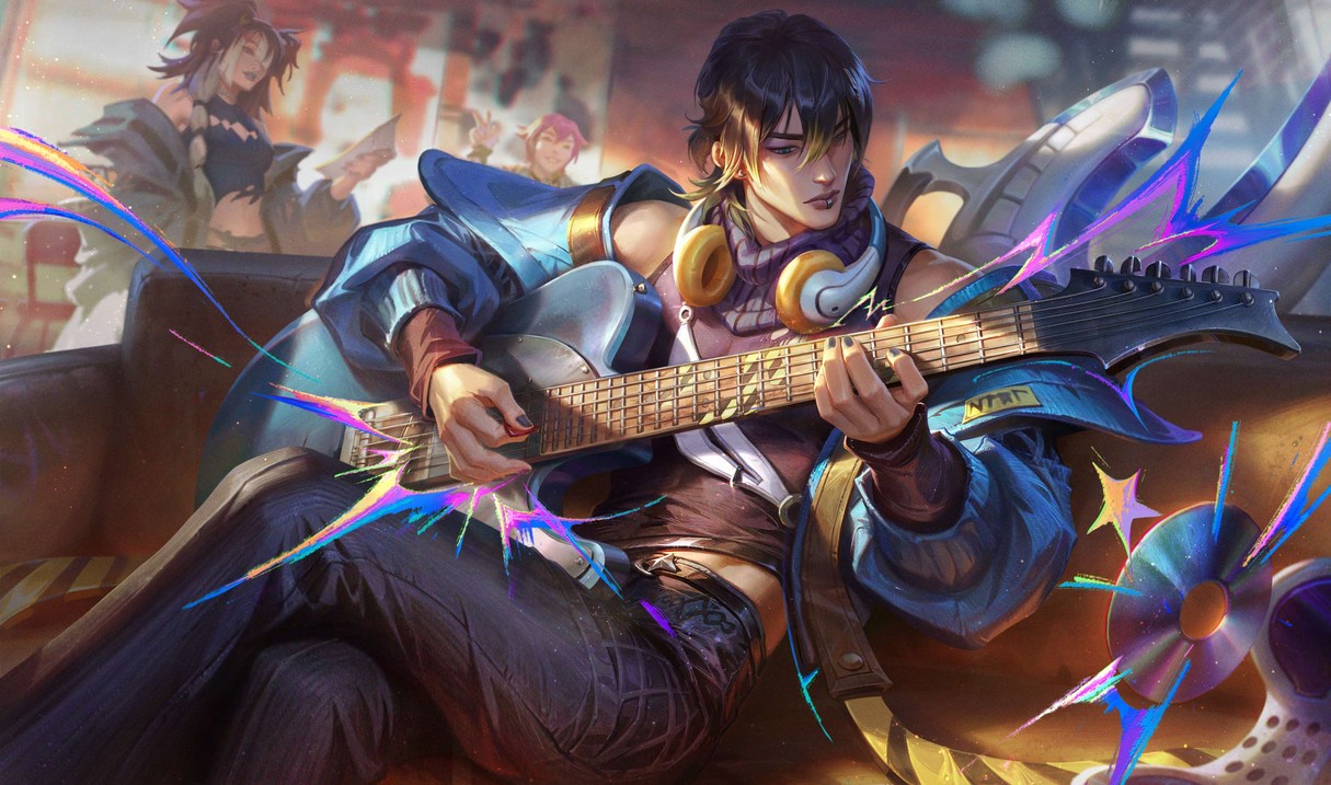 HEARTSTEEL Live My Life Aphelios splash art