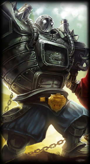 Boom Boom Blitzcrank loading screen art