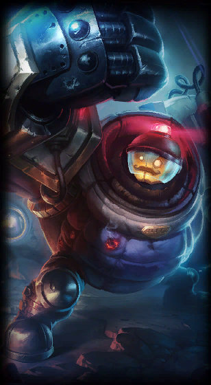 Riot Blitzcrank loading screen art