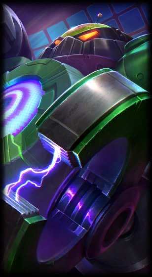 Battle Boss Blitzcrank loading screen art
