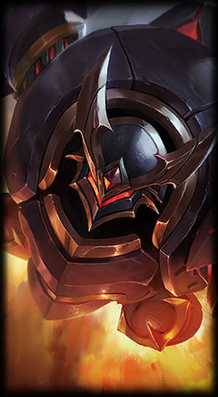 Lancer Rogue Blitzcrank loading screen art