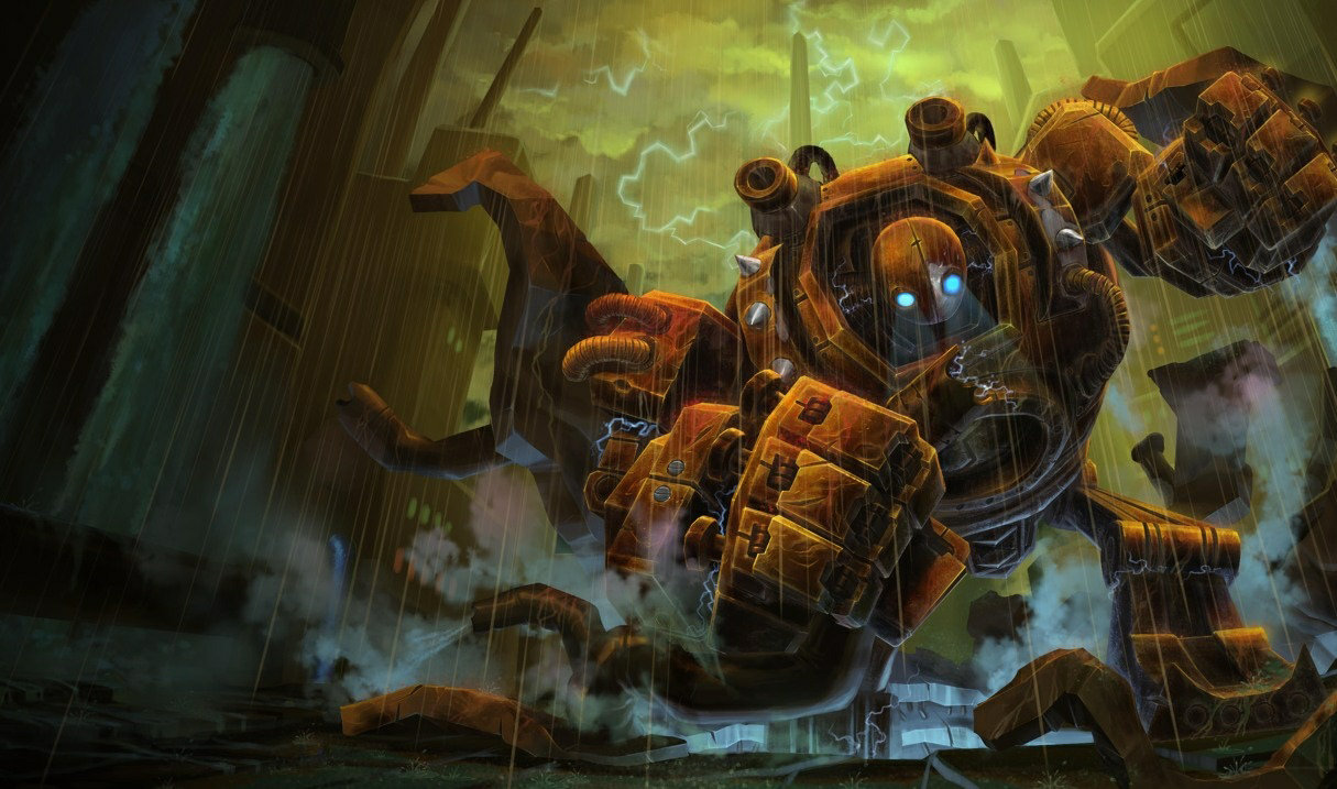 Rustier Blitzcrank splash art