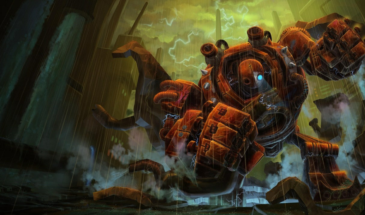 Rustiest Blitzcrank splash art