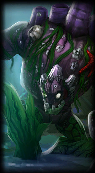 Coral Reef Malphite loading screen art