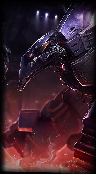 Mecha Malphite loading screen art