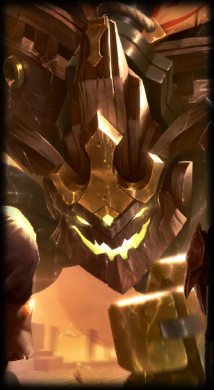 Ironside Malphite loading screen art