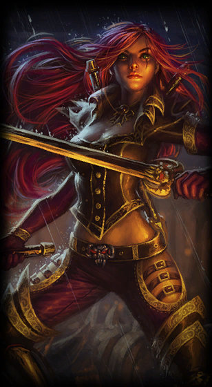 High Command Katarina loading screen art