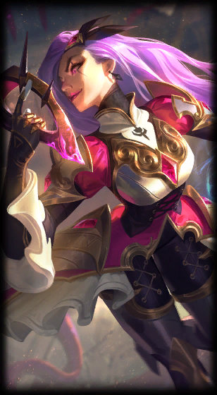 Battle Queen Katarina loading screen art