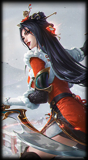 Petals of Spring Katarina loading screen art