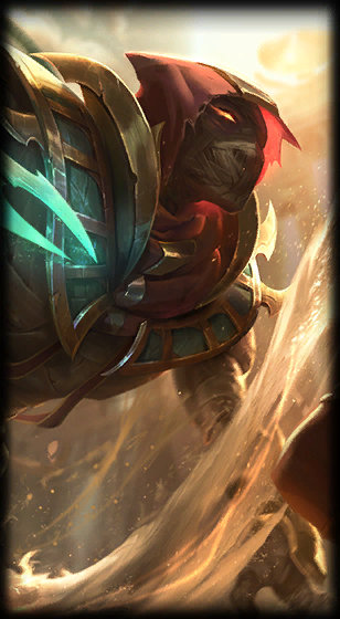 Sand Wraith Pyke loading screen art