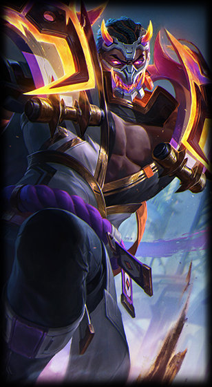 Inkshadow Pyke loading screen art