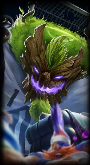 Goalkeeper Maokai loading screen art