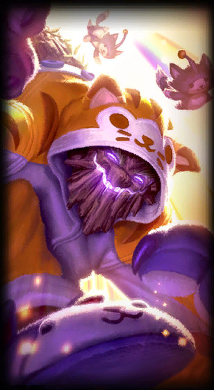 Meowkai (Maokai) loading screen art