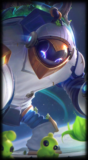 Astronaut Maokai loading screen art