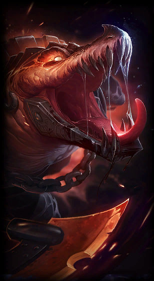 Scorched Earth Renekton loading screen art