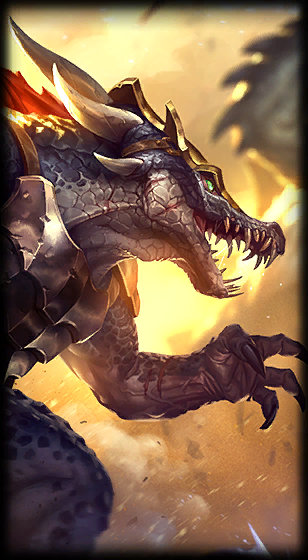 Prehistoric Renekton loading screen art