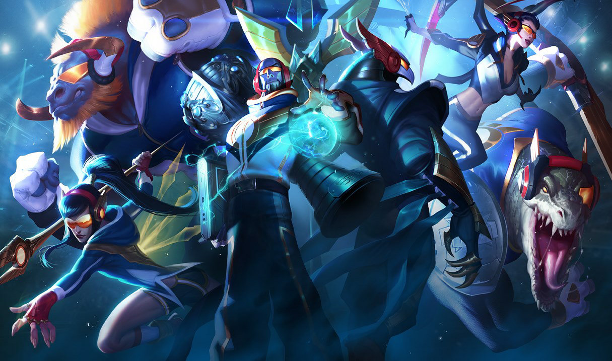 SKT T1 Renekton splash art